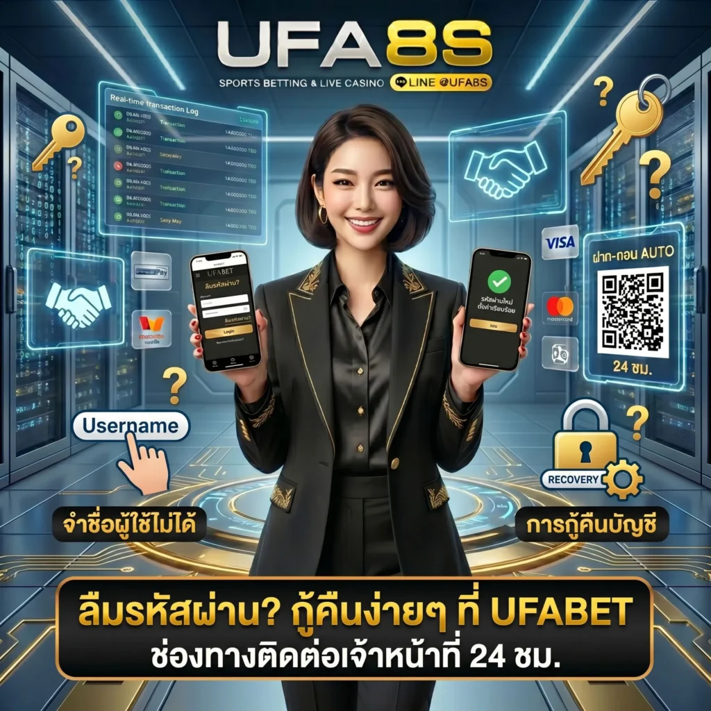 ลืมรหัส-UFABET